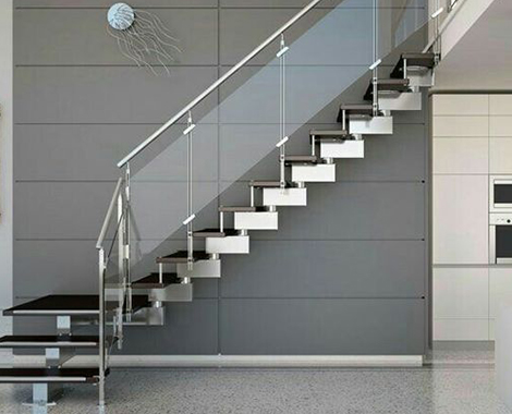 Corrimão inox e vidro em Campinas